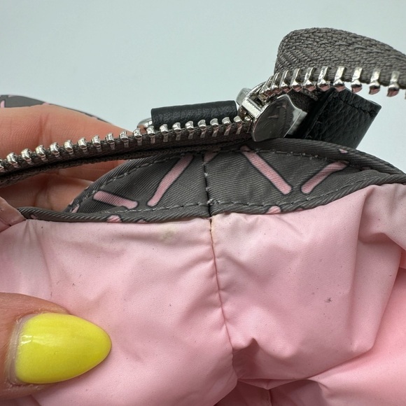 NWT MILLY Luxe Baby Diaper Bag in Grey and Pink - Picture 14 of 15